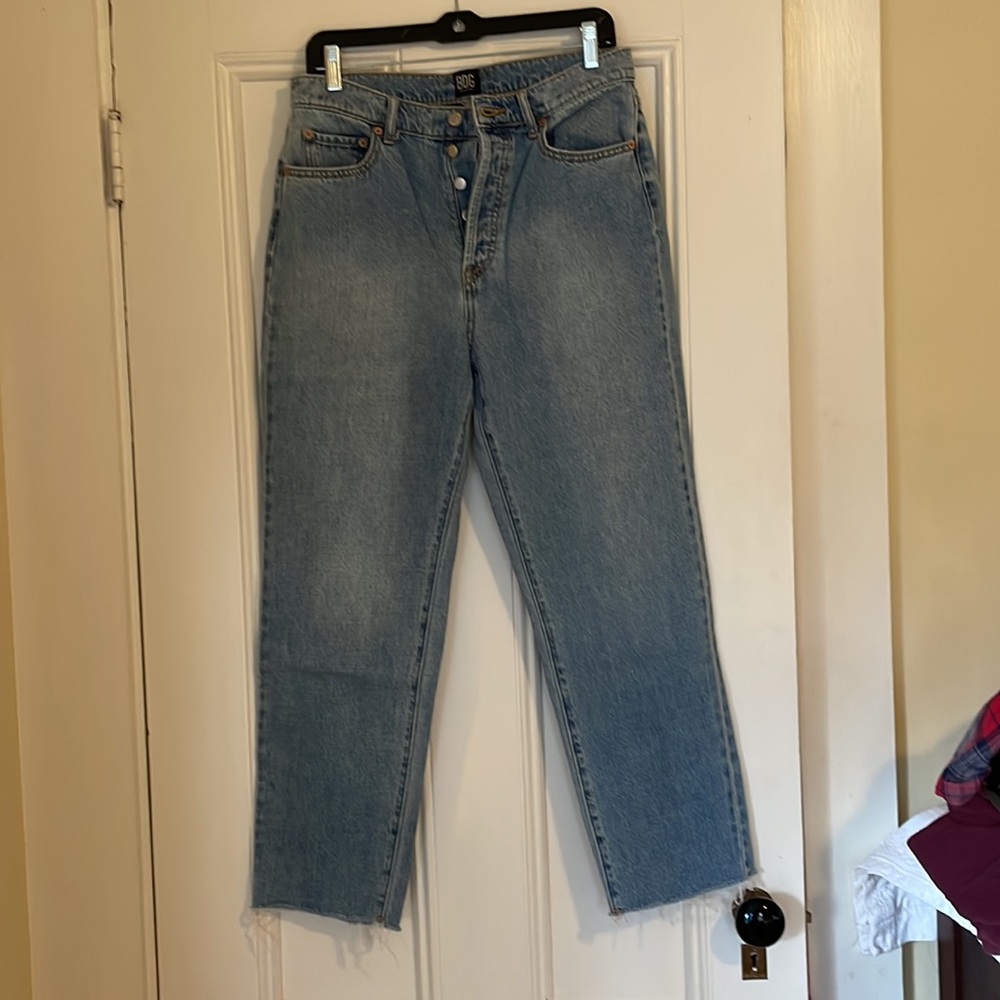 BDG Slim Straight jeans With frayed bottoms